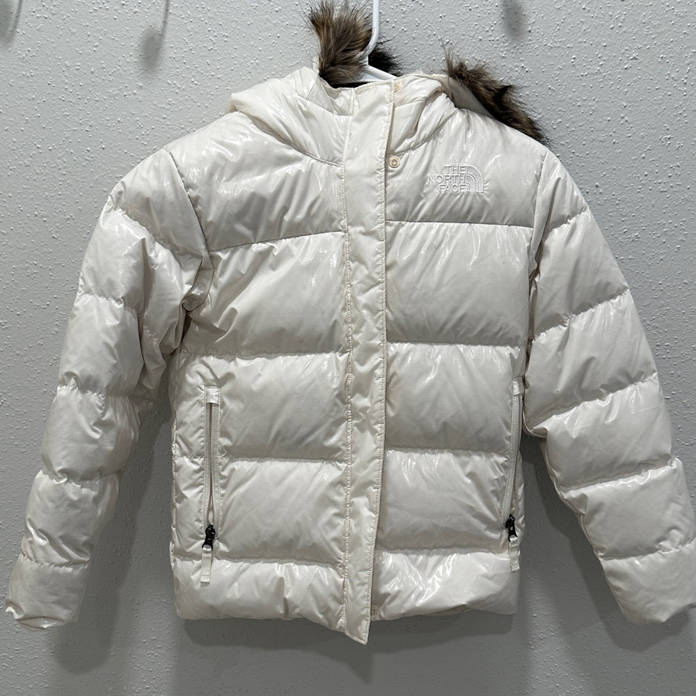 The North Face Kids Cream Puffer Jacket